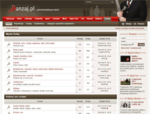 Tablet Screenshot of forum.banzaj.pl