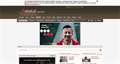 Desktop Screenshot of celebrity.banzaj.pl